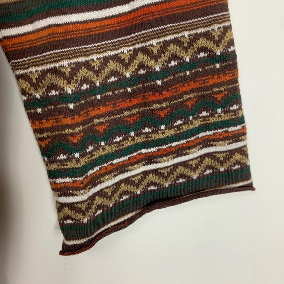 VTG Western Tunic Cowl Neck Dress Size 7 100% Cotton Canada Fall Layering READ - Picture 8 of 11